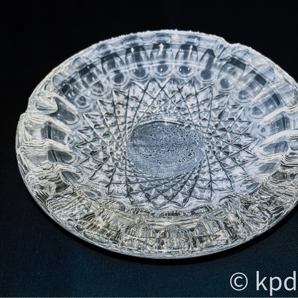 Large 7” 3 lb Waterford Crystal Ashtray - Picture 6 of 6
